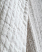 "SOWER" cashmere cotton double breasted tailored jacket