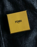 "FENDI" Bugs series iconic gold ring