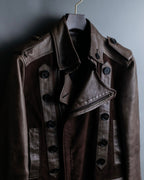 00's dal zip napoleon leather jacket