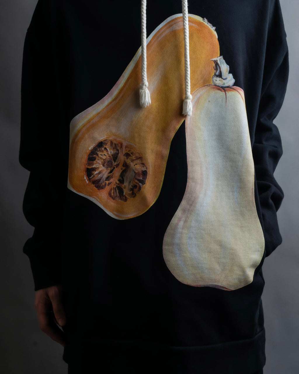 “JW Anderson” pear painted oversized hoodie