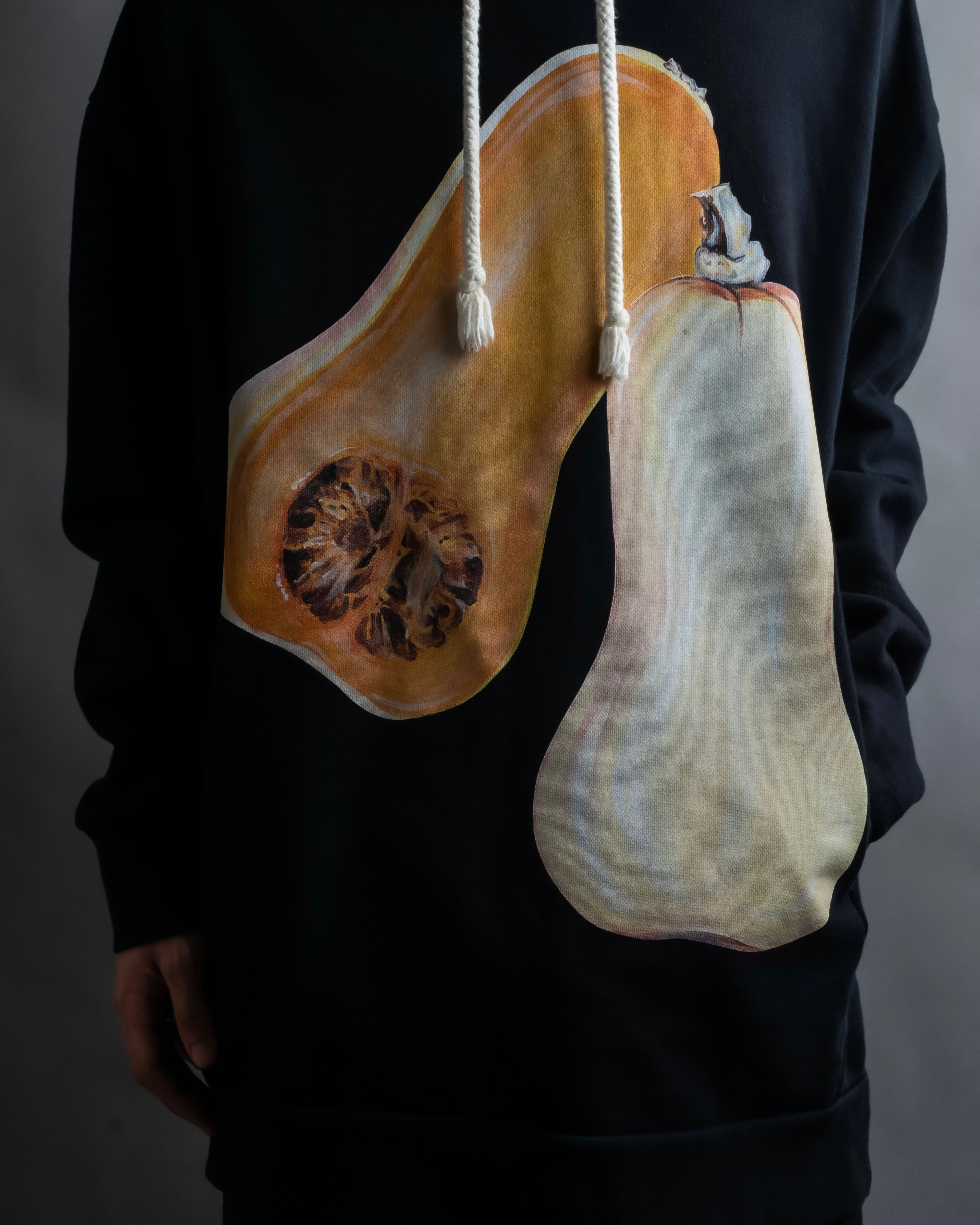 “JW Anderson” pear painted oversized hoodie