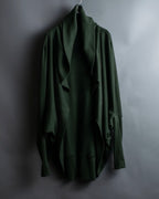 Vintage dolman design jersey cardigan