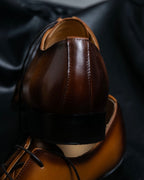 “MODELLO” gradation color intrecciato designed dress shoes