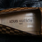 “Louis Vuitton” Damier designed unborn carf loafer