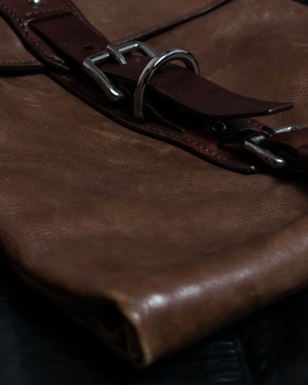 "PRADA" Real leather wrapped bag