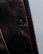 “GUCCI” Beautiful genuine sheep leather jacket