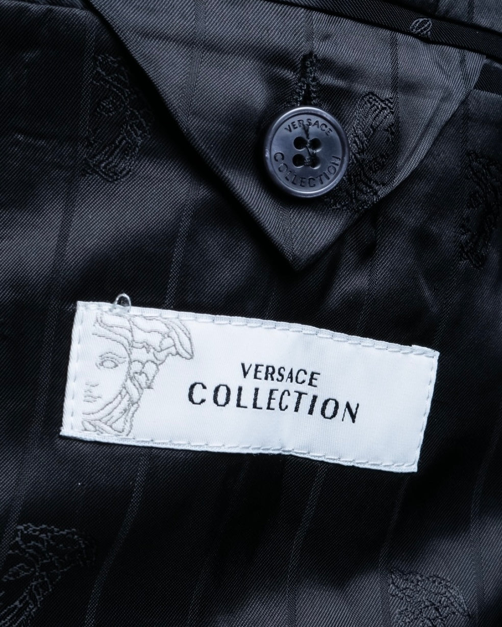 "Versace Collection" Mint condition striped three-piece