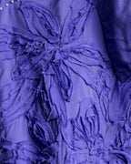 “Vintage” flower embroidery jewel designed viscose shirts