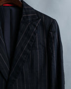 "Y's" Red Line Striped Wrap Pants Design Setup