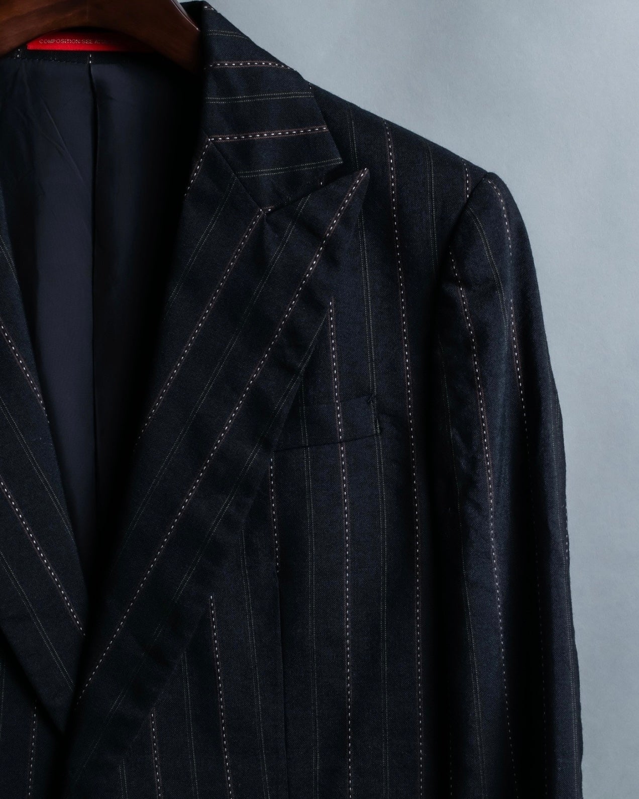 "Y's" Red Line Striped Wrap Pants Design Setup