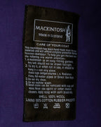 "MACKINTOSH" super oversized striped coat