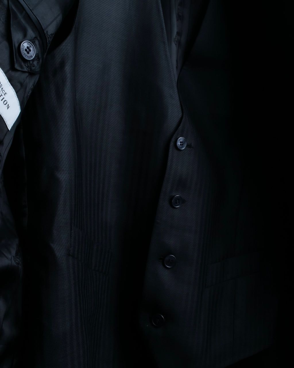 "Versace Collection" Mint condition striped three-piece