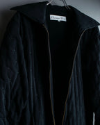 "Christian Dior" point design fluffy jacket