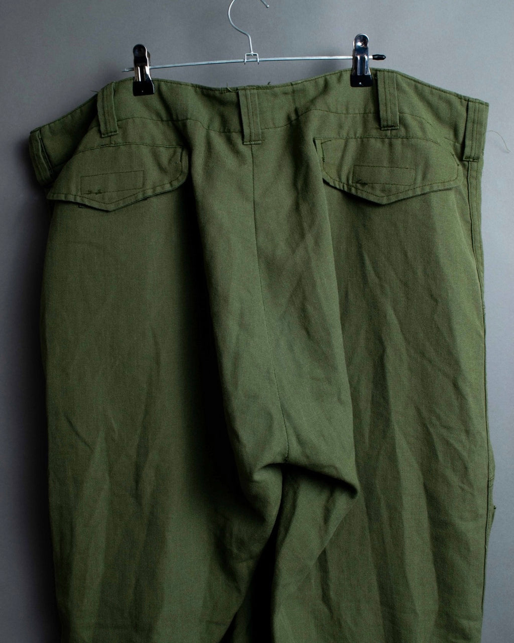 Military Four Pocket Oversized Pants