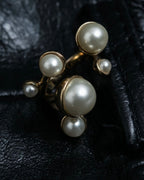 "Dior" pearl tree design ring