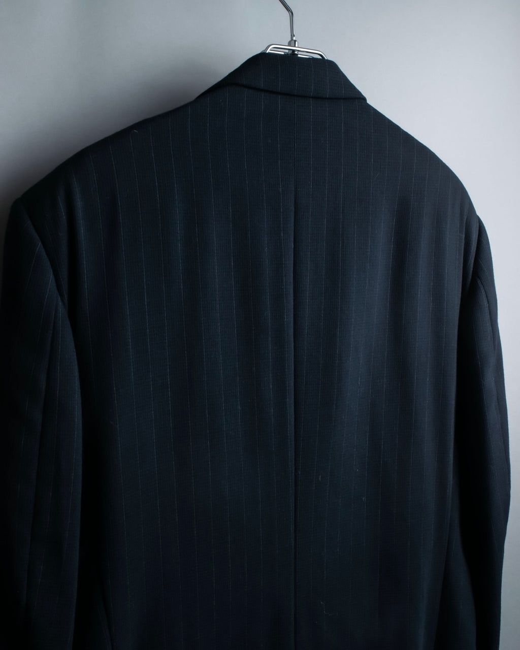 "VERSACE classic" power shoulder stripe tailored jacket setup