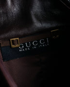 “GUCCI” Beautiful genuine sheep leather jacket