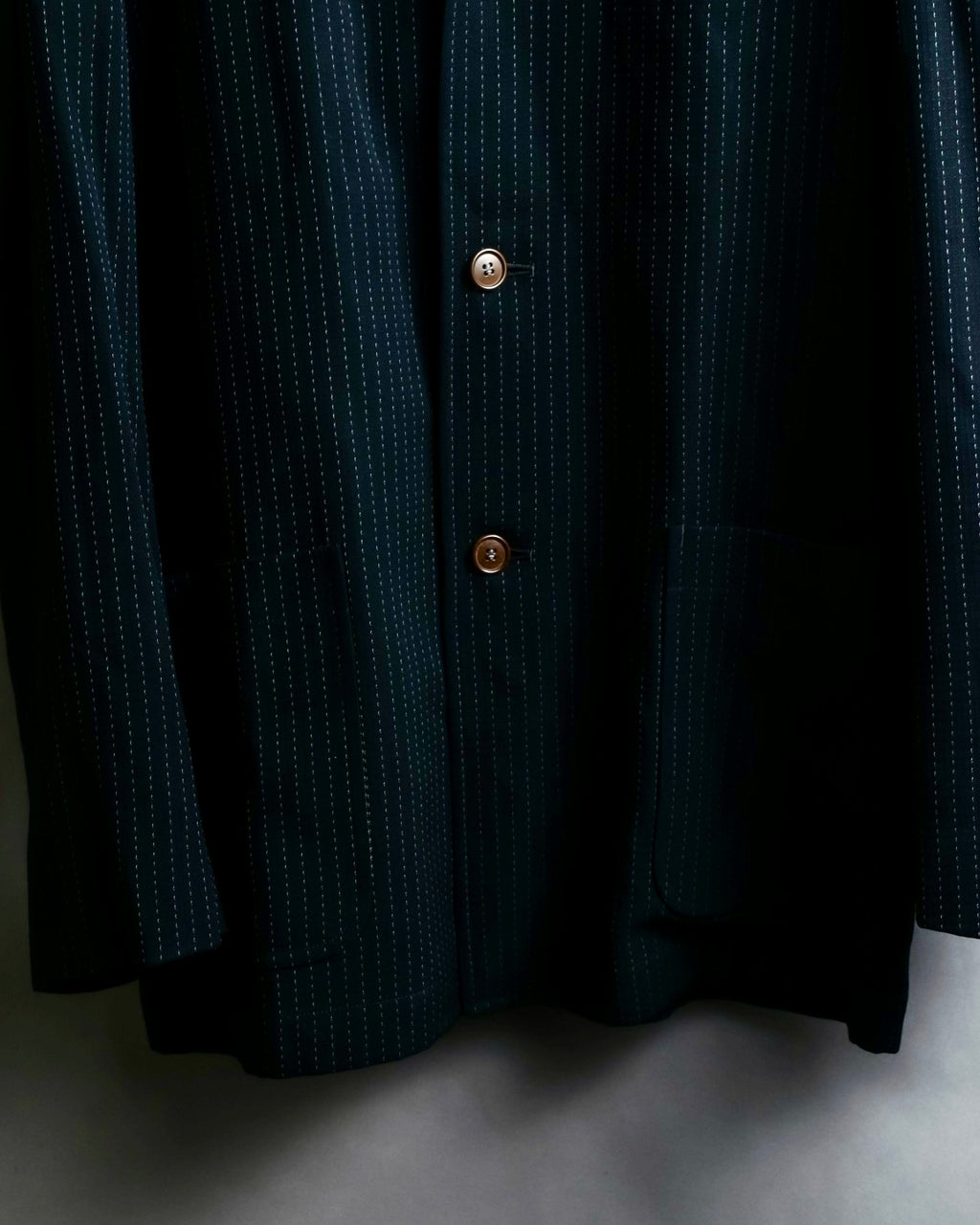 "Paul Smith London" Stitch design stripe compact lapel single tailored jacket