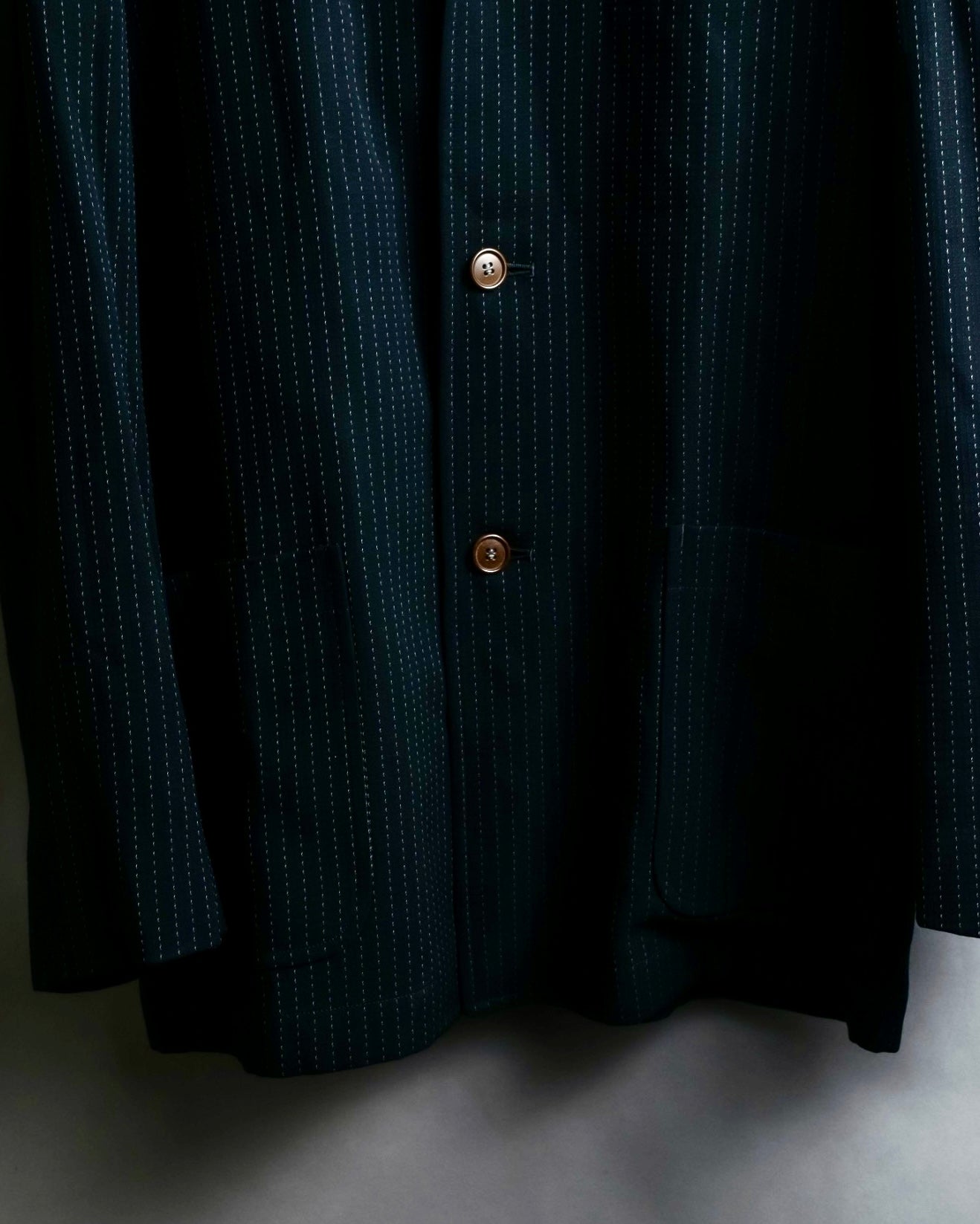 "Paul Smith London" Stitch design stripe compact lapel single tailored jacket