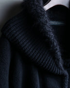 "Ermanno Scervino" Angora blend cardigan design jacket