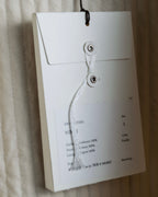 "SOWER" cashmere cotton double breasted tailored jacket