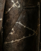 "NIEDIECK" Yarn sewn fur special hoodie jacket