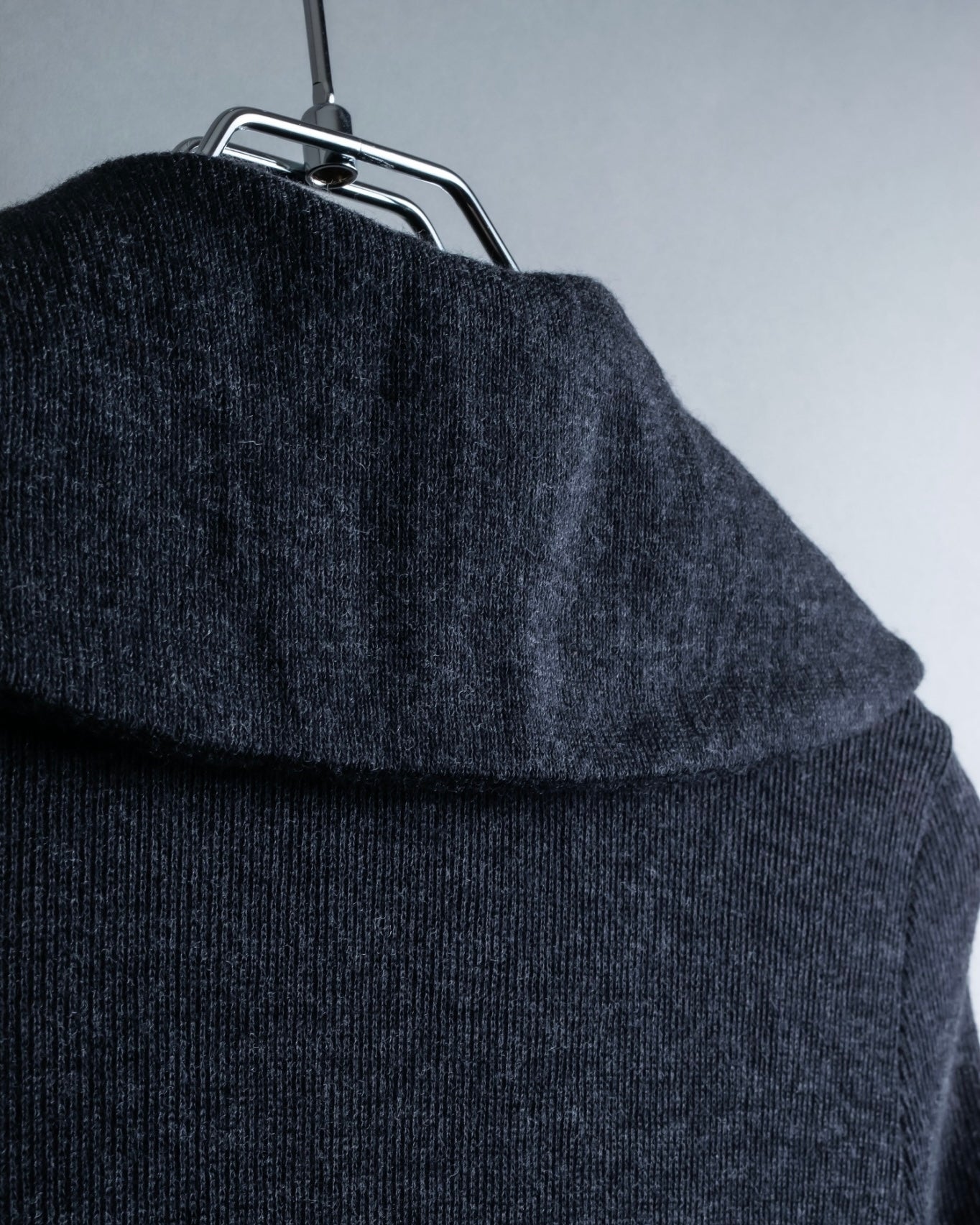 "tricot COMME des GARCONS" Light 100% wool layered knit