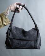 "JIL SANDER" Beautiful suede leather handbag
