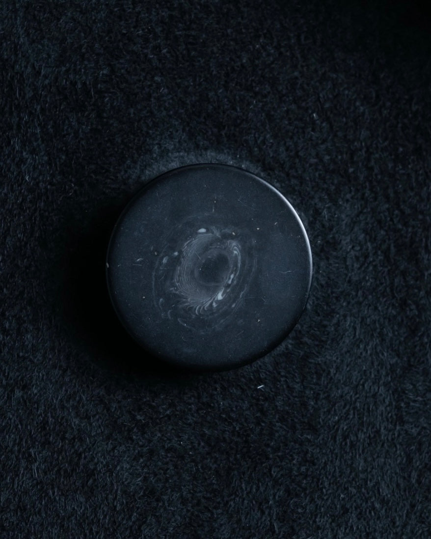 "BALENCIAGA" Opossum Fur Boa Leather Special Coat