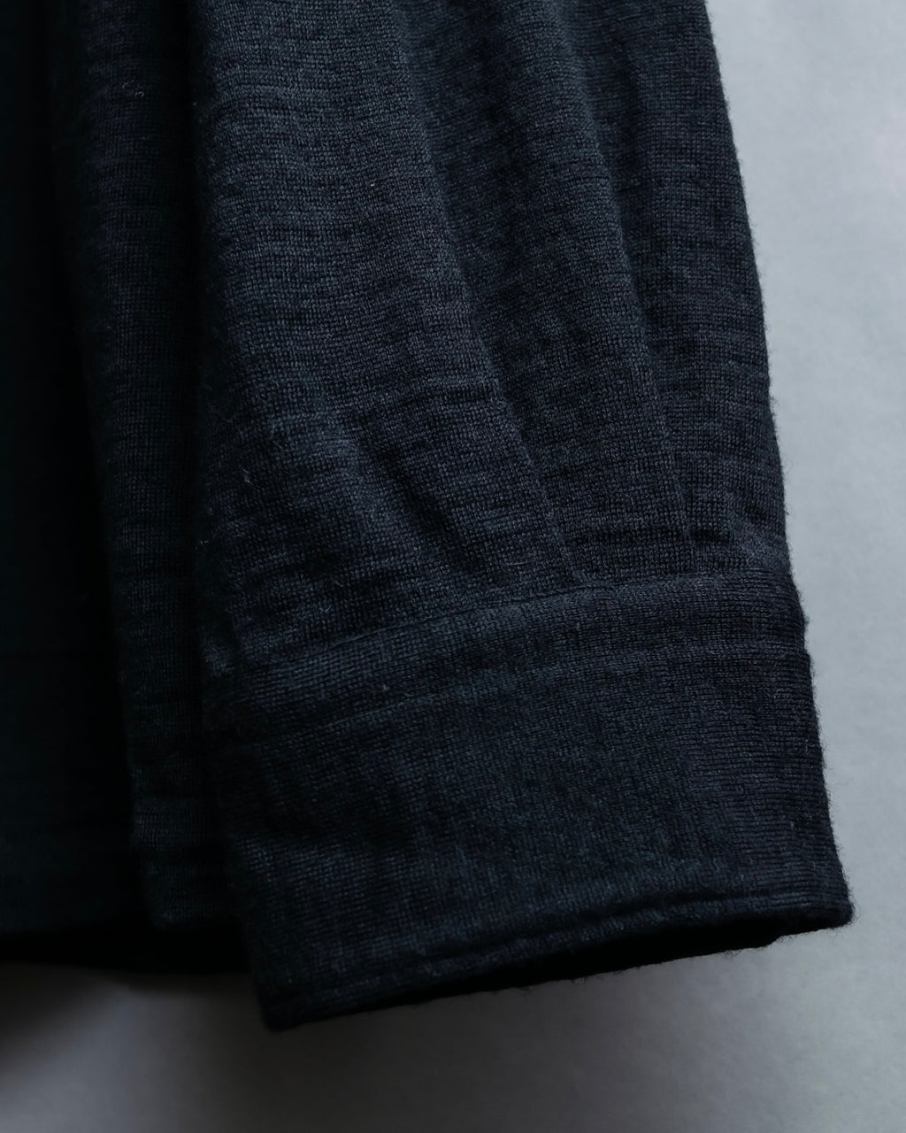 "COMME des GARCONS HOMME"Summer wool zip-up box silhouette jacket