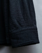 "COMME des GARCONS HOMME"Summer wool zip-up box silhouette jacket