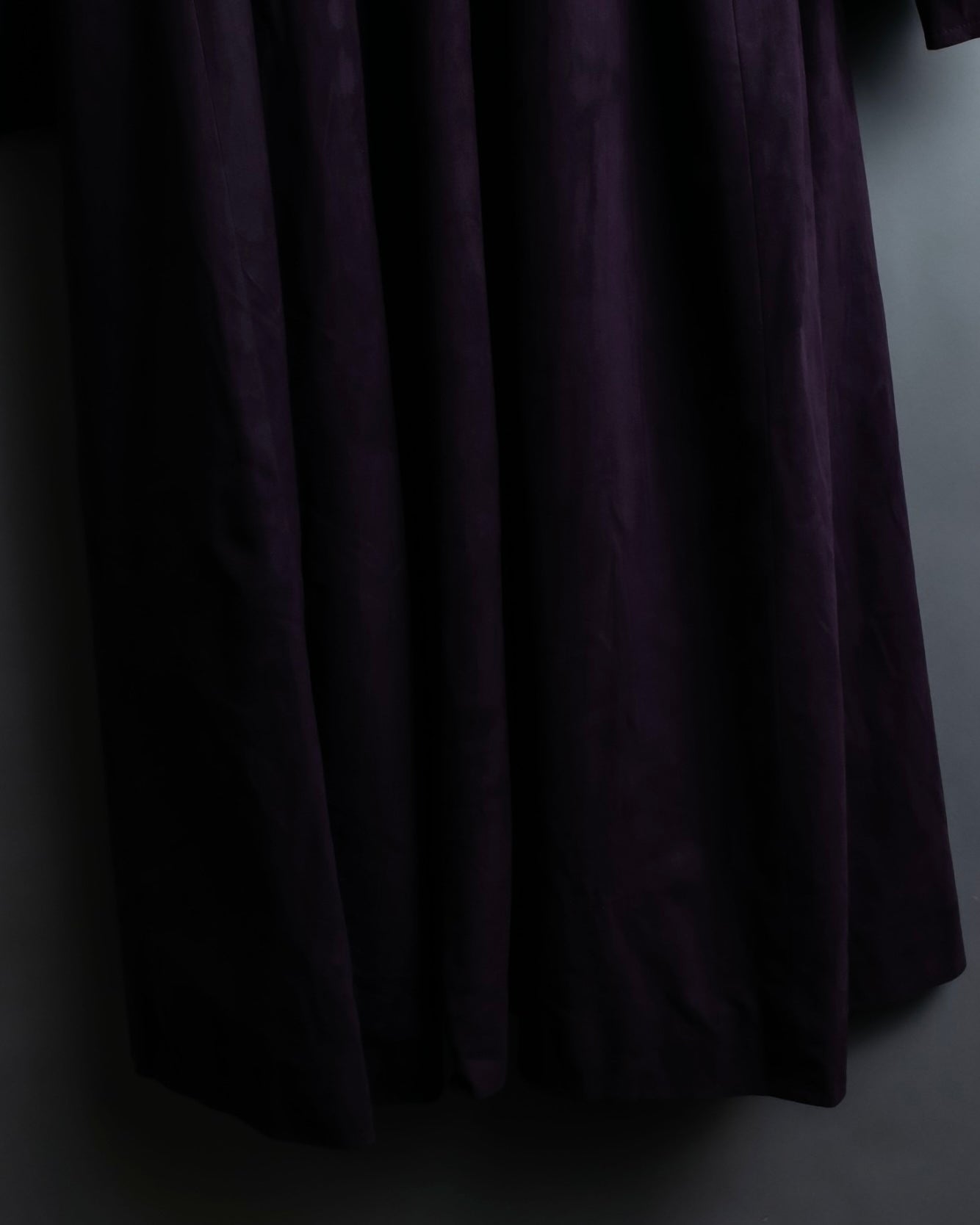 "80s Yves Saint Lauren" Oversized hooded spring coat