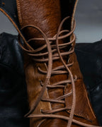 Vintage haraco leather long boots
