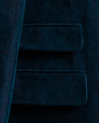 XL Vintage iridescent corduroy tailored jacket