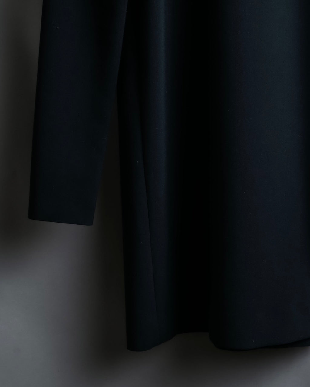 "YOKO CHAN" Deep action pleated mid-length dress