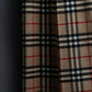 "Burberry's (70-80's)" Nova check side zip pleated skirt