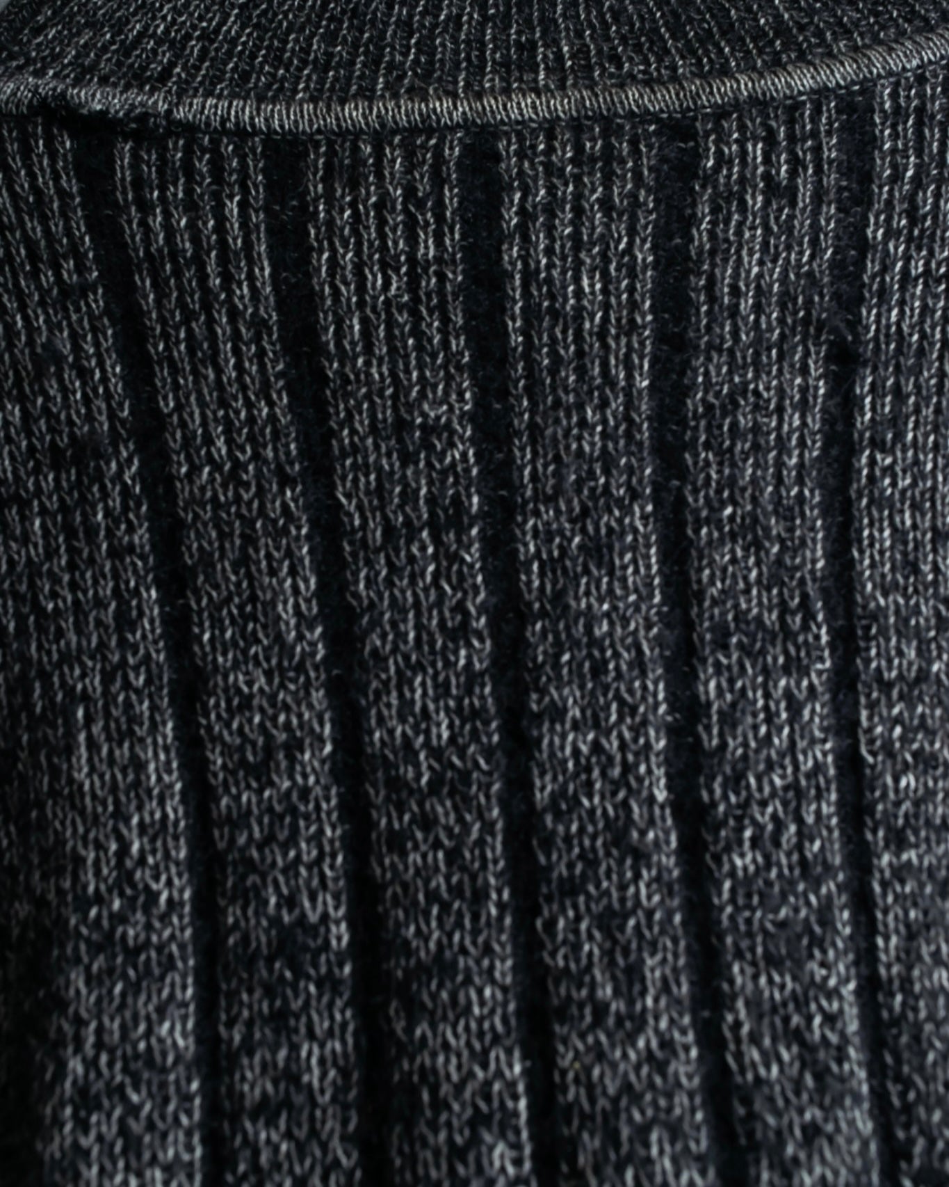 "VERSUS" Mohair blend lana wool high neck design knit