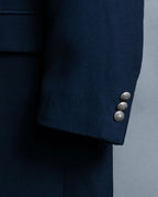 Embroidered oversized jacket coat with vest