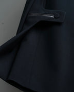 "Alexander wang"Leather piping tailored jacket with back fastening design
