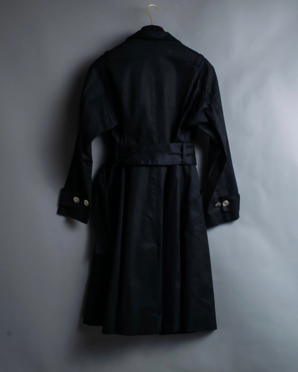 "Louis Vuitton" Peak lapel cotton coat