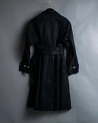 "Louis Vuitton" Peak lapel cotton coat
