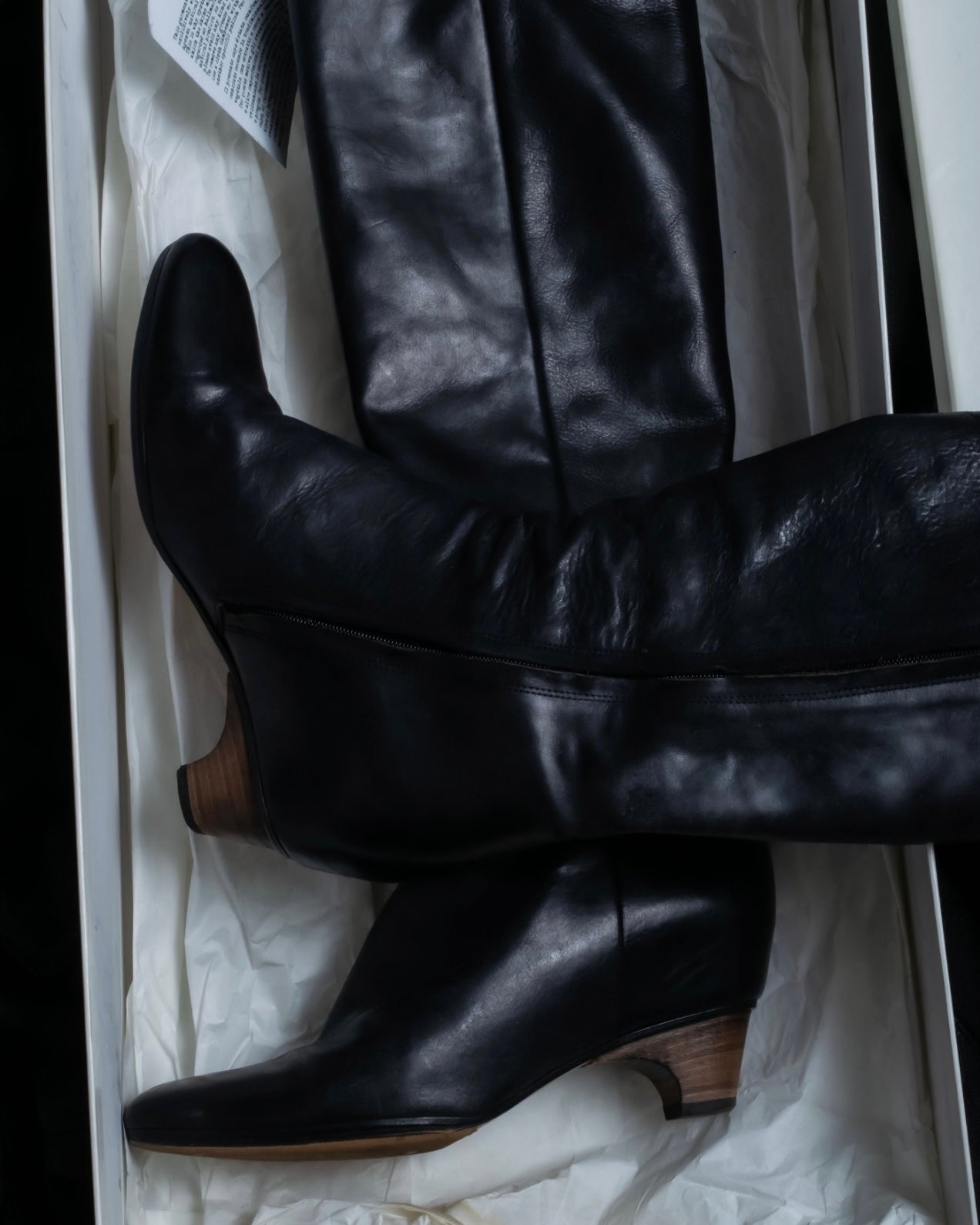 "Maison Martin Margiela" Unisex long boots