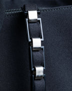 "Salvatore Ferragamo" iron chain shoulder bag