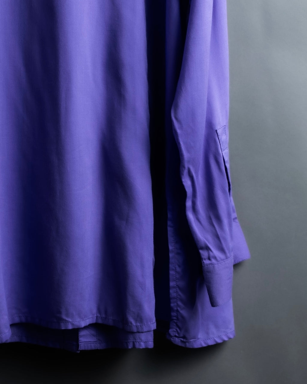 “Vintage” flower embroidery jewel designed viscose shirts