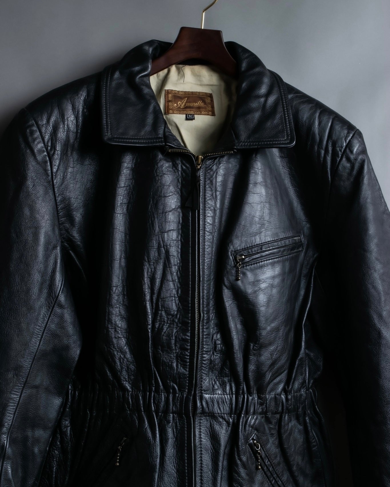 Vintage heavy single jacket
