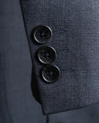 "KANSAI YAMAMOTO" Grey hidden check three-piece set up