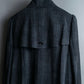 “Burberry Black Label” Trench coat designed long check shirts