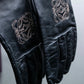 "LOEWE" embroidered leather gloves