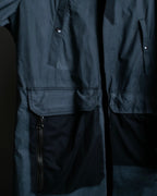 "LANVIN paris" mint condition silk blend double zip spring coat