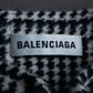 “BALENCIAGA  18AW” Virgin wool  plaid wrapped skirt